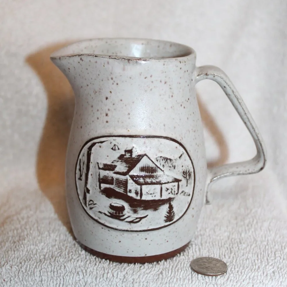 Onion River Pottery Creamer